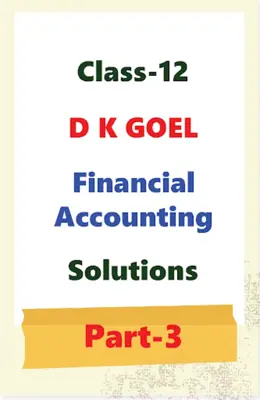 Account Class-12 Solutions (Dk android App screenshot 3